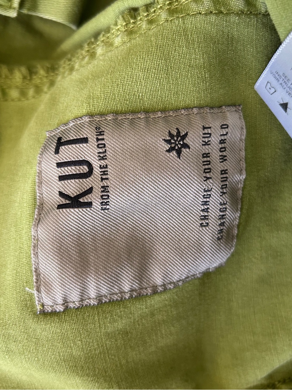 Kut from the Kloth High Rise Barrel Pant size 4 GUC - Picture 5 of 7